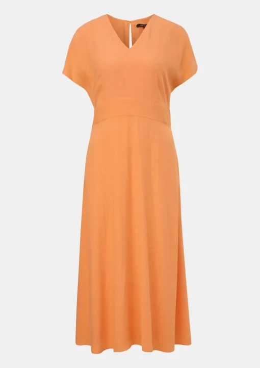 Midi-Kleid aus Satin