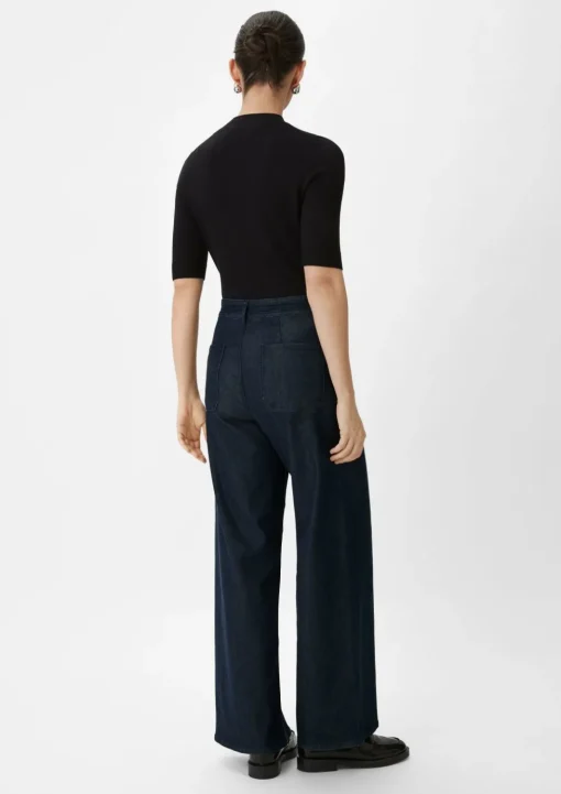 Regular: Jeans mit Cropped leg