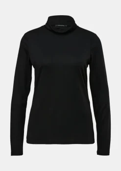 Rollkragenpullover aus Micromodalmix