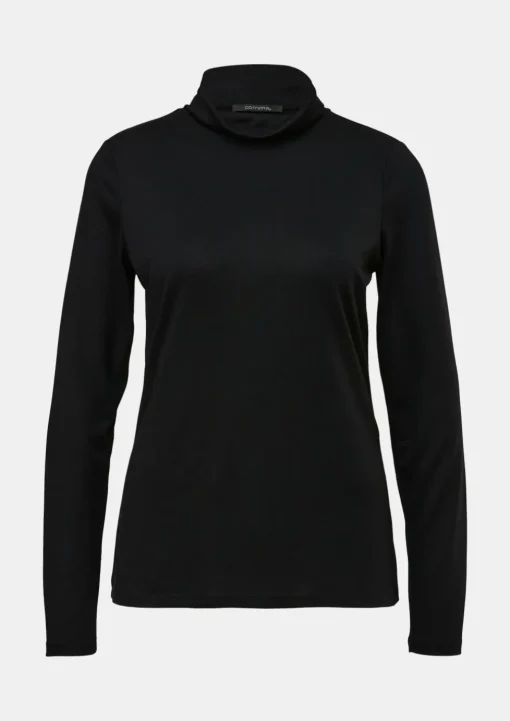 Rollkragenpullover aus Micromodalmix