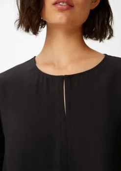 Satinbluse aus Viskose