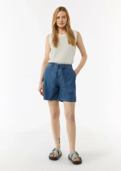Shorts aus Lyocell
