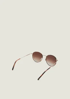 Sonnenbrille in runder Form