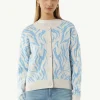 Strickjacke mit Jacquard-Muster