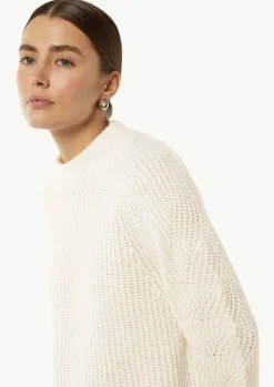 Strickpullover mit Alpaka und Kaschmir