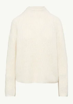 Strickpullover mit Alpaka und Kaschmir