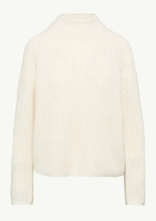 Strickpullover mit Alpaka und Kaschmir