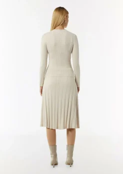 Strukturierter Feinstrickpullover im Slim Fit