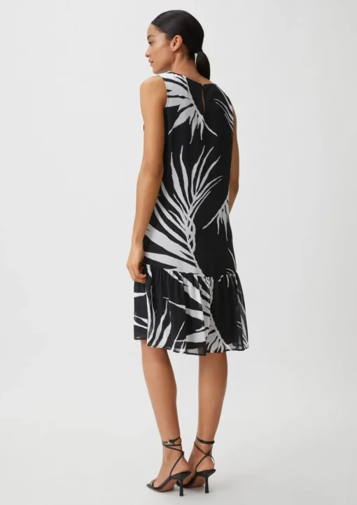 Stufenkleid aus Chiffon