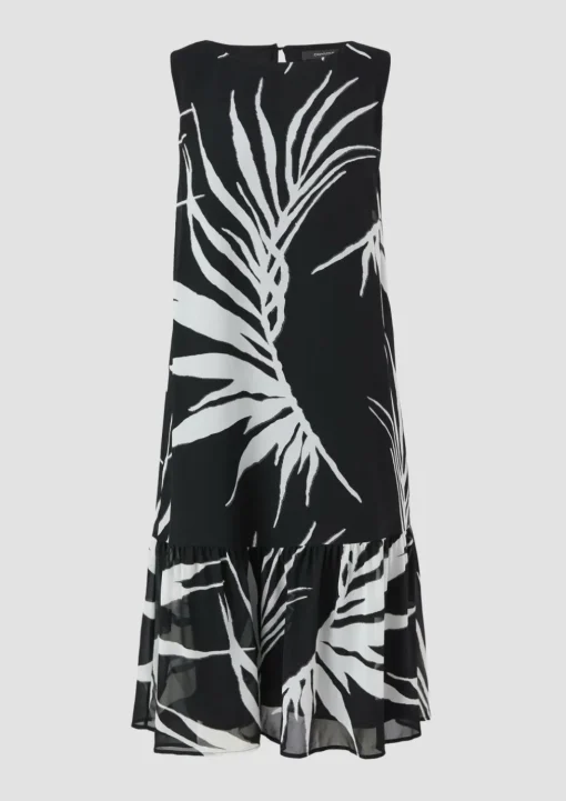 Stufenkleid aus Chiffon