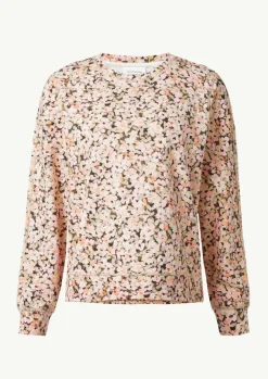 Sweatshirt mit floralem Muster
