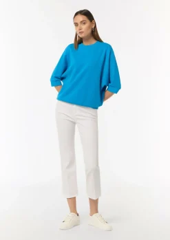 Sweatshirt mit weiten 3/4-Ärmeln