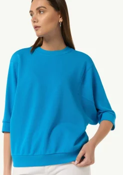 Sweatshirt mit weiten 3/4-Ärmeln