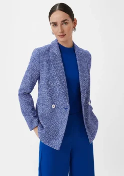 Taillierter Blazer aus Bouclé