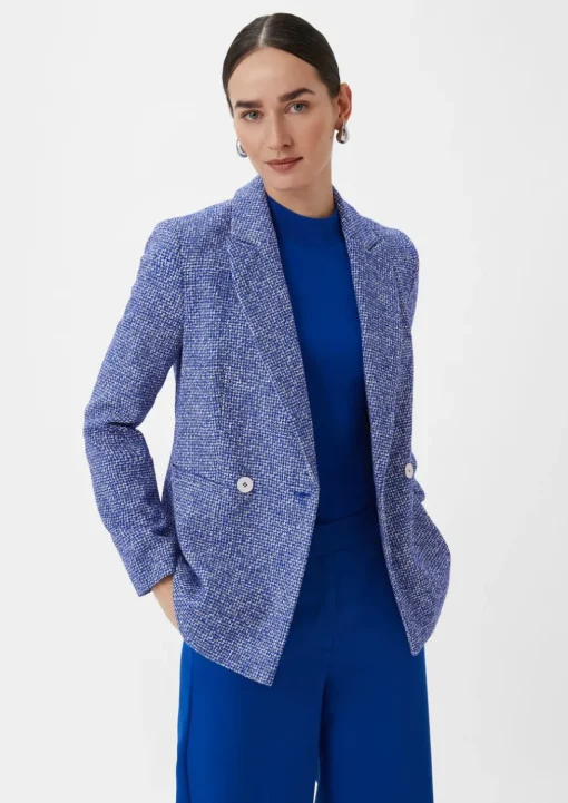 Taillierter Blazer aus Bouclé