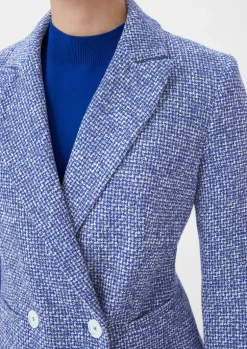 Taillierter Blazer aus Bouclé
