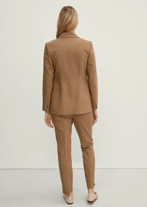 Taillierter Blazer in Baumwollmix