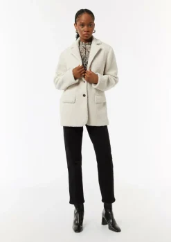 Teddy-Blazer im Relaxed Fit