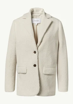 Teddy-Blazer im Relaxed Fit