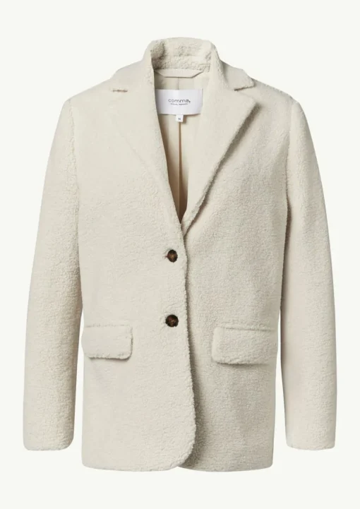Teddy-Blazer im Relaxed Fit