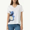 T-Shirt aus Jersey mit Front- und Rückenprint
