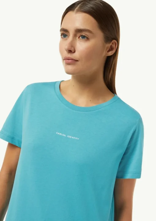 T-Shirt mit Logo-Print