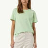 T-Shirt mit Rundhals-Ausschnitt und Front-Print