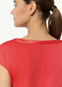 T-Shirt mit Tunika-Ausschnitt