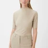 T-Shirt mit Turtleneck