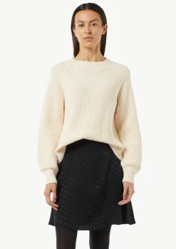 A-Linien-Rock mit Hahnentrittmuster