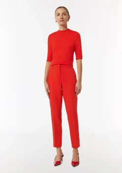 Ankle-Hose mit Eingrifftaschen und Gürtelschlaufen