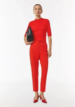 Ankle-Hose mit Eingrifftaschen und Gürtelschlaufen