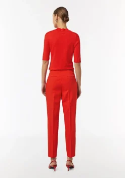 Ankle-Hose mit Eingrifftaschen und Gürtelschlaufen