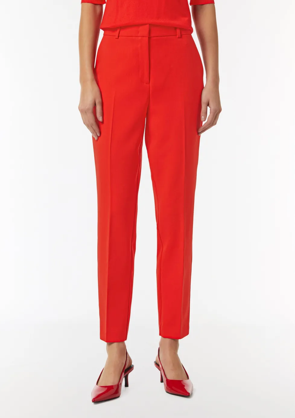 Ankle-Hose mit Eingrifftaschen und Gürtelschlaufen