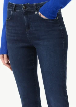 Ankle-Jeans mit Slim Leg