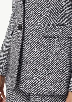 Antaillierter Blazer aus Jacquard