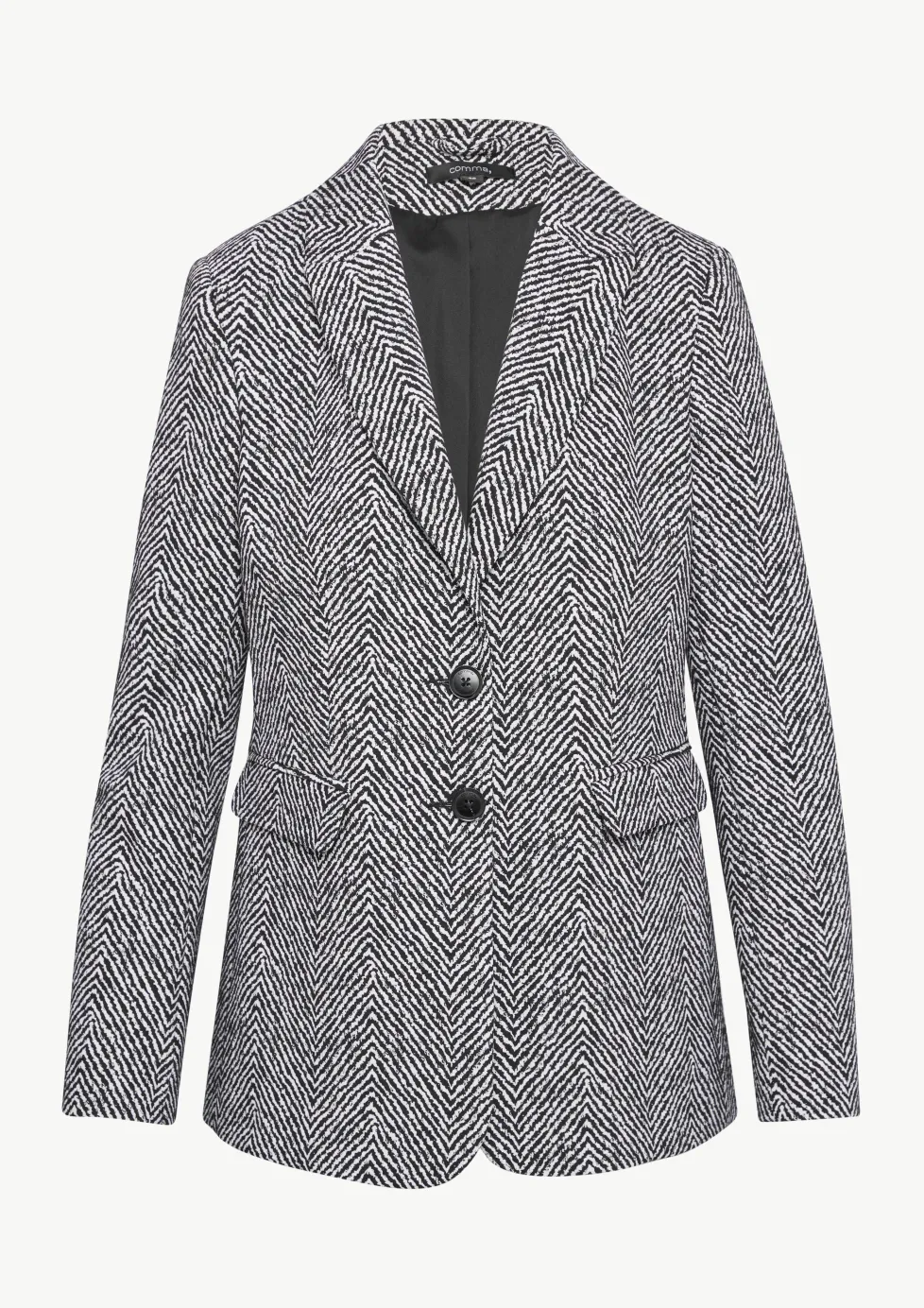 Antaillierter Blazer aus Jacquard