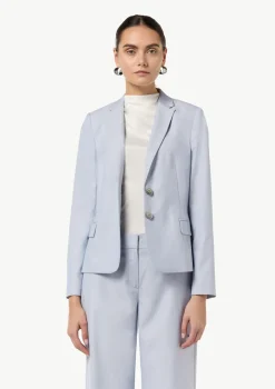 Antaillierter Blazer aus Viskosemix