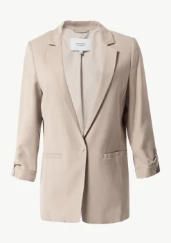 Antaillierter Blazer aus Viskosetwill