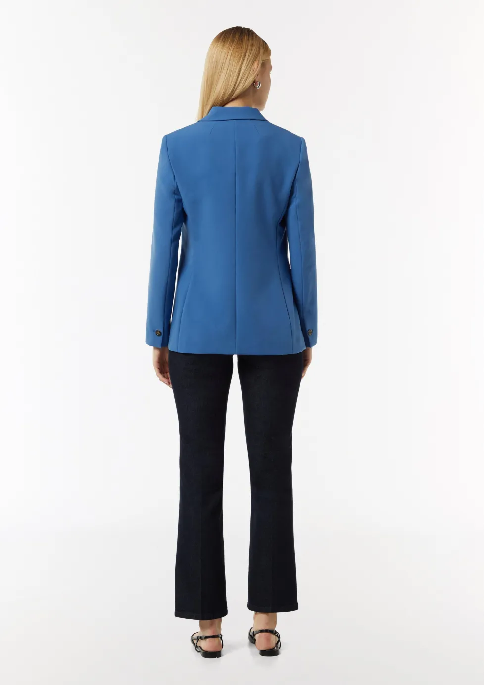 Antaillierter Twill-Blazer