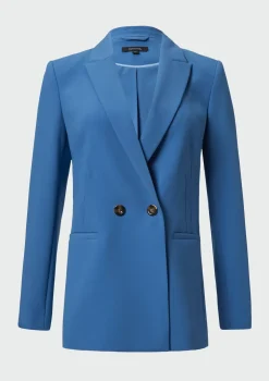 Antaillierter Twill-Blazer