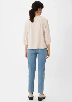 3/4-Arm-Bluse aus Modal