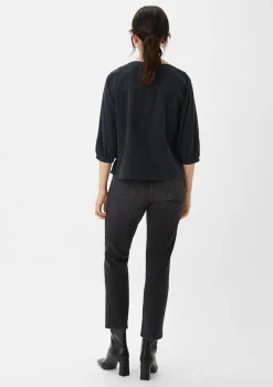 3/4-Arm-Bluse aus Modal