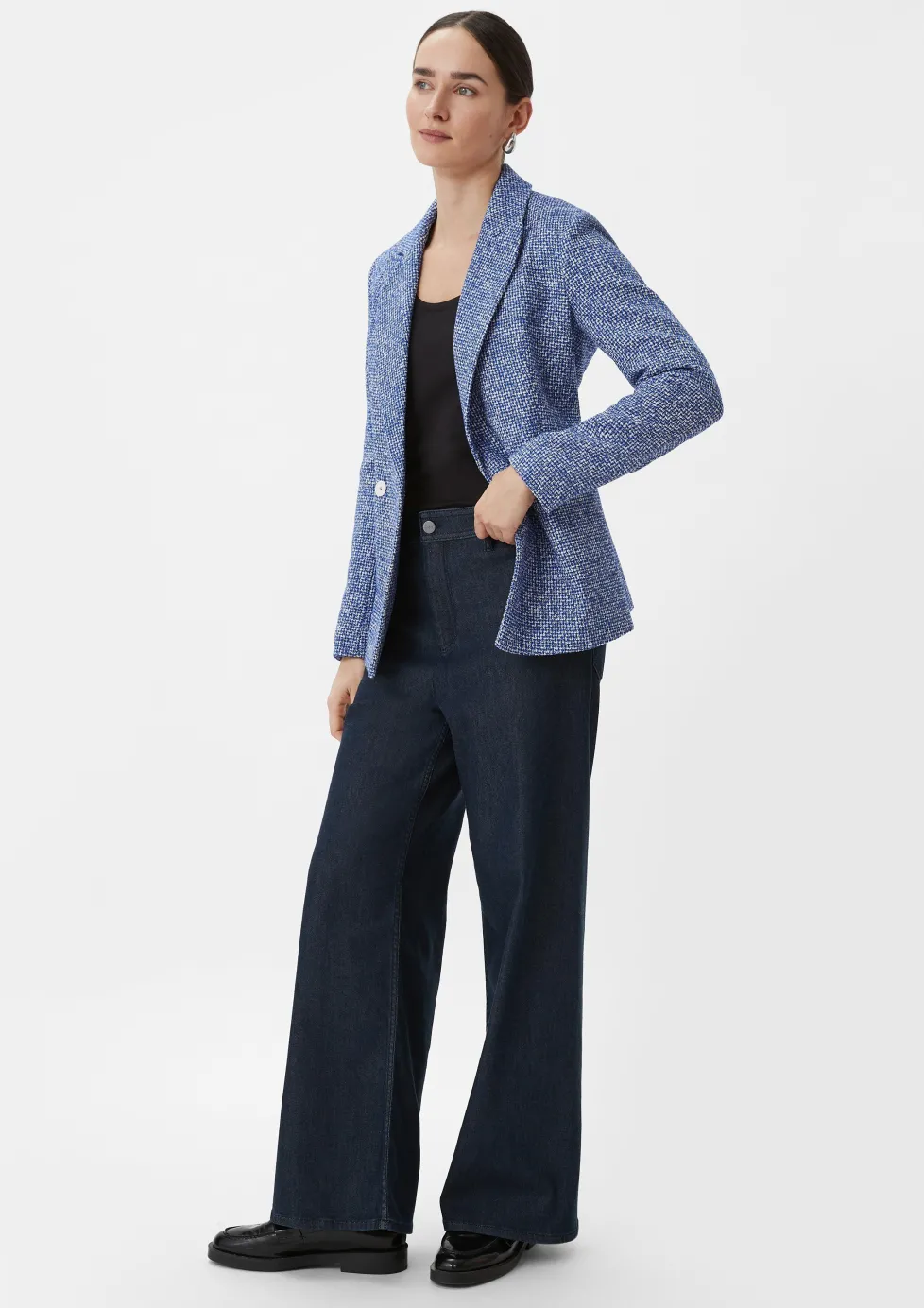 3/4-Arm-Shirt aus Jersey