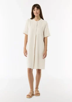 Ausgestelltes T-Shirt-Kleid aus Modal