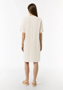 Ausgestelltes T-Shirt-Kleid aus Modal