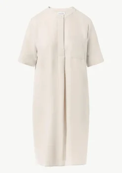 Ausgestelltes T-Shirt-Kleid aus Modal