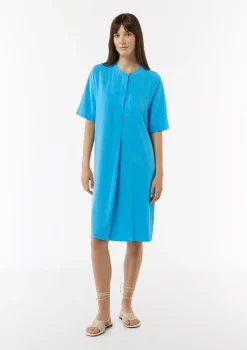 Ausgestelltes T-Shirt-Kleid aus Modal
