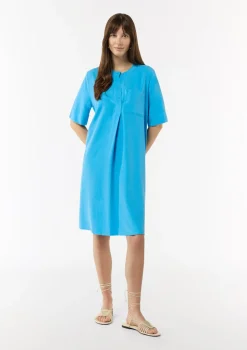 Ausgestelltes T-Shirt-Kleid aus Modal