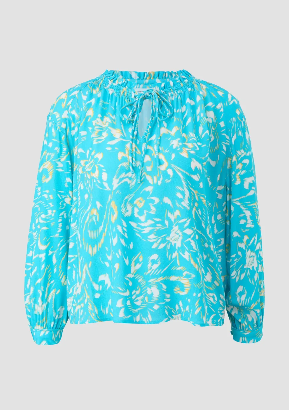 Baumwollbluse aus Crêpe